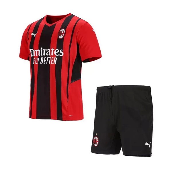 Maillot Football AC Milan Domicile Enfant 2021-22 Rouge
